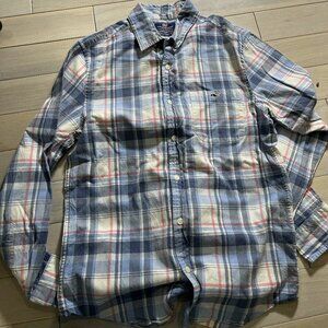 Vineyard Vines Boys Youth Slim Fit Tucker button down shirt oxford S